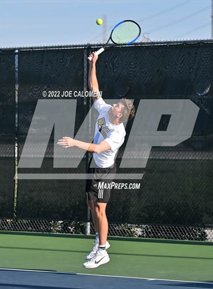 Thumbnail 3 in Crawford vs Maud (UIL 2A Boys Singles State Finals) photogallery.