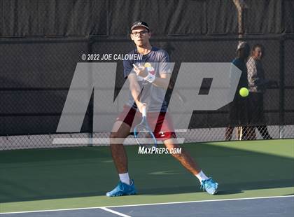 Thumbnail 2 in Crawford vs Maud (UIL 2A Boys Singles State Finals) photogallery.