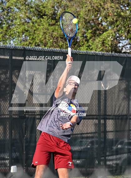 Thumbnail 3 in Crawford vs Maud (UIL 2A Boys Singles State Finals) photogallery.