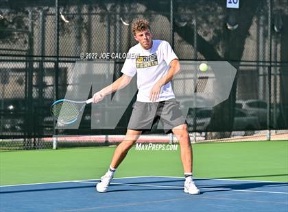 Thumbnail 3 in Crawford vs Maud (UIL 2A Boys Singles State Finals) photogallery.