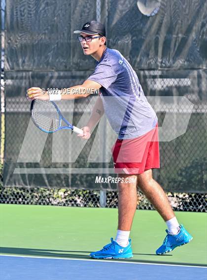 Thumbnail 2 in Crawford vs Maud (UIL 2A Boys Singles State Finals) photogallery.