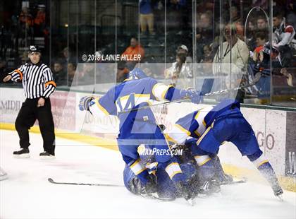 Thumbnail 3 in Moorhead vs St. Michael-Albertville (MSHSL Section 8AA Final) photogallery.