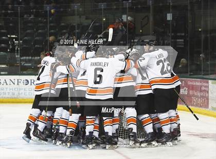 Thumbnail 1 in Moorhead vs St. Michael-Albertville (MSHSL Section 8AA Final) photogallery.