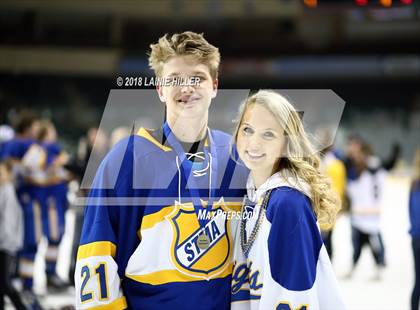 Thumbnail 2 in Moorhead vs St. Michael-Albertville (MSHSL Section 8AA Final) photogallery.