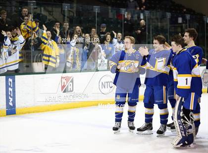 Thumbnail 2 in Moorhead vs St. Michael-Albertville (MSHSL Section 8AA Final) photogallery.