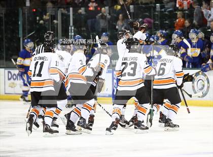 Thumbnail 3 in Moorhead vs St. Michael-Albertville (MSHSL Section 8AA Final) photogallery.