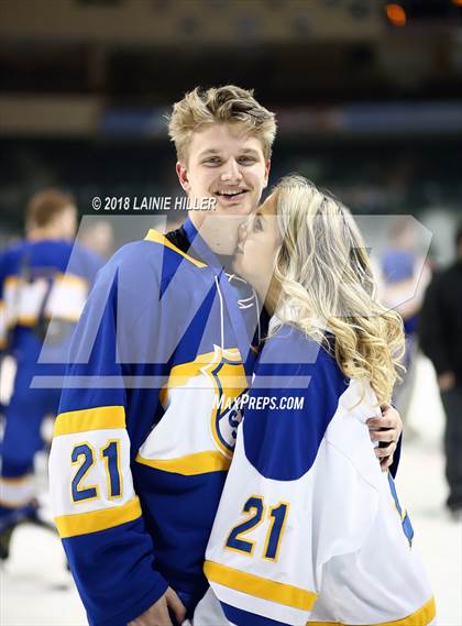 Thumbnail 3 in Moorhead vs St. Michael-Albertville (MSHSL Section 8AA Final) photogallery.