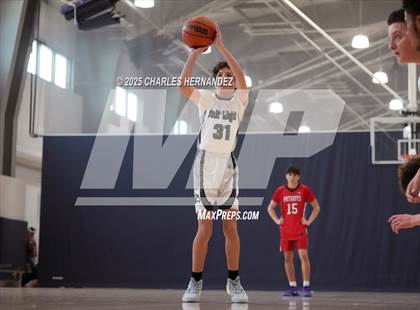 Thumbnail 3 in JV: San Antonio Patriots HomeSchool vs. Salt and Light Homeschool (Aggieland Come & Take It Tip-Off) photogallery.