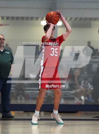 Thumbnail 1 in JV: San Antonio Patriots HomeSchool vs. Salt and Light Homeschool (Aggieland Come & Take It Tip-Off) photogallery.