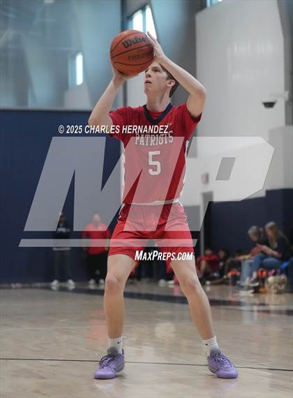 Thumbnail 3 in JV: San Antonio Patriots HomeSchool vs. Salt and Light Homeschool (Aggieland Come & Take It Tip-Off) photogallery.