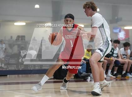 Thumbnail 1 in JV: San Antonio Patriots HomeSchool vs. Salt and Light Homeschool (Aggieland Come & Take It Tip-Off) photogallery.