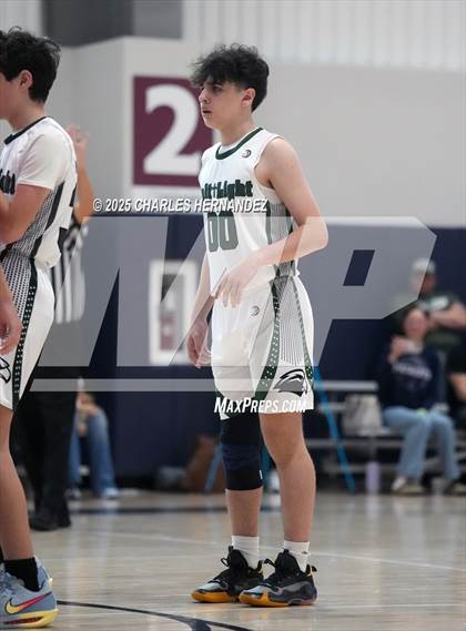 Thumbnail 2 in JV: San Antonio Patriots HomeSchool vs. Salt and Light Homeschool (Aggieland Come & Take It Tip-Off) photogallery.