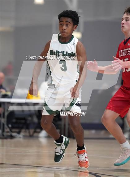 Thumbnail 1 in JV: San Antonio Patriots HomeSchool vs. Salt and Light Homeschool (Aggieland Come & Take It Tip-Off) photogallery.