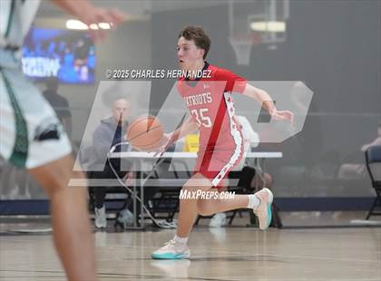 Thumbnail 2 in JV: San Antonio Patriots HomeSchool vs. Salt and Light Homeschool (Aggieland Come & Take It Tip-Off) photogallery.