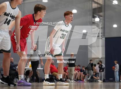 Thumbnail 1 in JV: San Antonio Patriots HomeSchool vs. Salt and Light Homeschool (Aggieland Come & Take It Tip-Off) photogallery.