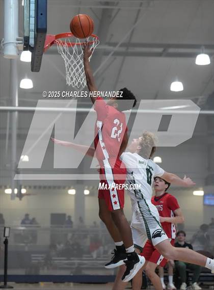 Thumbnail 2 in JV: San Antonio Patriots HomeSchool vs. Salt and Light Homeschool (Aggieland Come & Take It Tip-Off) photogallery.