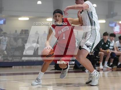 Thumbnail 3 in JV: San Antonio Patriots HomeSchool vs. Salt and Light Homeschool (Aggieland Come & Take It Tip-Off) photogallery.