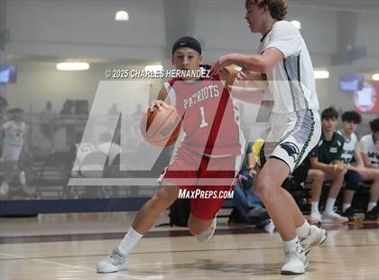 Thumbnail 2 in JV: San Antonio Patriots HomeSchool vs. Salt and Light Homeschool (Aggieland Come & Take It Tip-Off) photogallery.