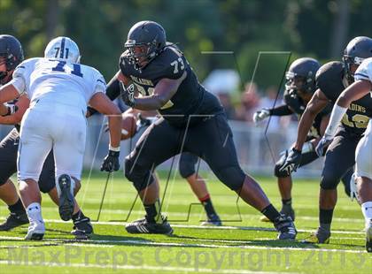 Thumbnail 2 in Gilman @ Paramus Catholic (I-95 New Jersey Football Classic) photogallery.