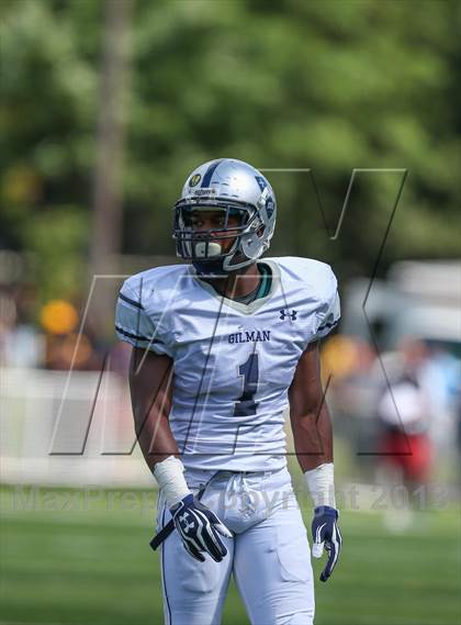 Thumbnail 2 in Gilman @ Paramus Catholic (I-95 New Jersey Football Classic) photogallery.