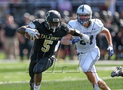 Thumbnail 2 in Gilman @ Paramus Catholic (I-95 New Jersey Football Classic) photogallery.
