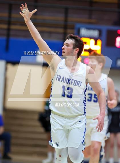 Thumbnail 1 in Monrovia vs Frankfort (IHSAA Class 3A Boys Sectional Round 1) photogallery.