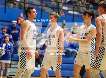 Thumbnail 2 in Monrovia vs Frankfort (IHSAA Class 3A Boys Sectional Round 1) photogallery.