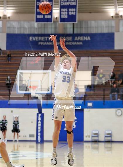 Thumbnail 1 in Monrovia vs Frankfort (IHSAA Class 3A Boys Sectional Round 1) photogallery.