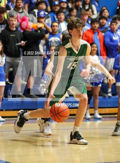 Thumbnail 1 in Monrovia vs Frankfort (IHSAA Class 3A Boys Sectional Round 1) photogallery.