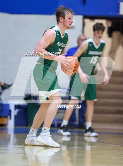 Thumbnail 2 in Monrovia vs Frankfort (IHSAA Class 3A Boys Sectional Round 1) photogallery.