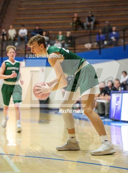 Thumbnail 1 in Monrovia vs Frankfort (IHSAA Class 3A Boys Sectional Round 1) photogallery.