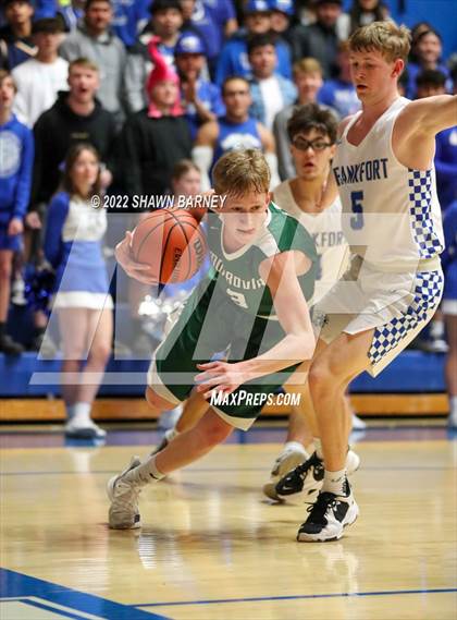 Thumbnail 2 in Monrovia vs Frankfort (IHSAA Class 3A Boys Sectional Round 1) photogallery.