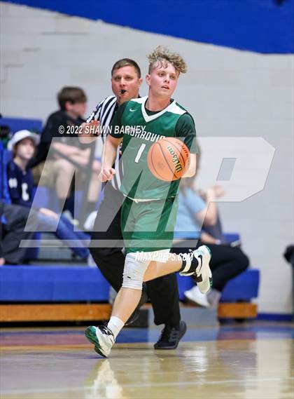 Thumbnail 3 in Monrovia vs Frankfort (IHSAA Class 3A Boys Sectional Round 1) photogallery.