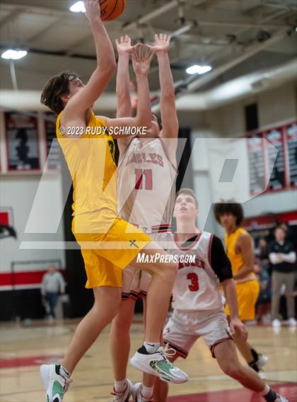 Thumbnail 3 in Bishop Manogue vs. Santa Fe Christian (Torrey Pines Holiday Classic Tip-Off)  photogallery.