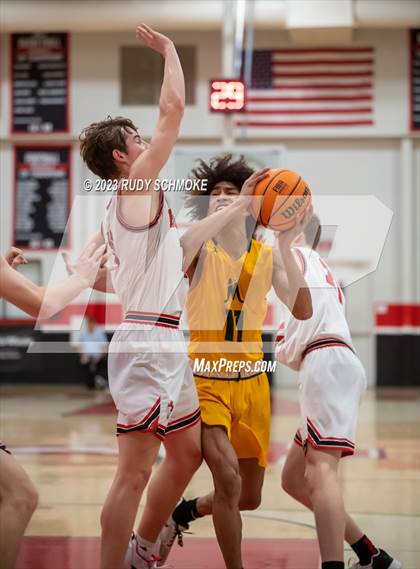 Thumbnail 2 in Bishop Manogue vs. Santa Fe Christian (Torrey Pines Holiday Classic Tip-Off)  photogallery.