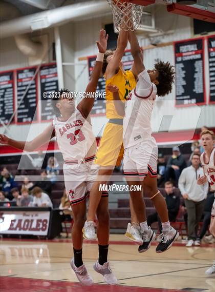 Thumbnail 2 in Bishop Manogue vs. Santa Fe Christian (Torrey Pines Holiday Classic Tip-Off)  photogallery.