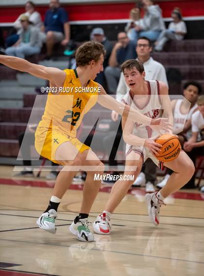 Thumbnail 3 in Bishop Manogue vs. Santa Fe Christian (Torrey Pines Holiday Classic Tip-Off)  photogallery.