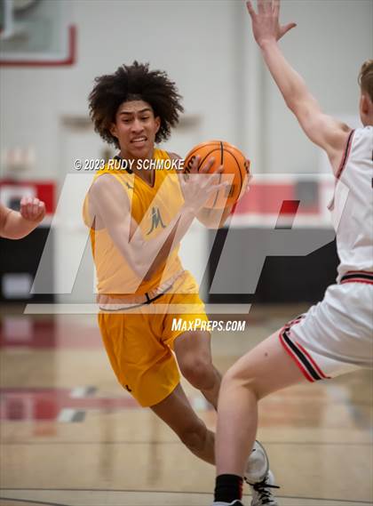 Thumbnail 1 in Bishop Manogue vs. Santa Fe Christian (Torrey Pines Holiday Classic Tip-Off)  photogallery.