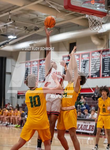 Thumbnail 2 in Bishop Manogue vs. Santa Fe Christian (Torrey Pines Holiday Classic Tip-Off)  photogallery.