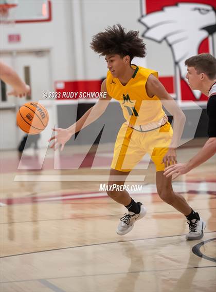 Thumbnail 3 in Bishop Manogue vs. Santa Fe Christian (Torrey Pines Holiday Classic Tip-Off)  photogallery.