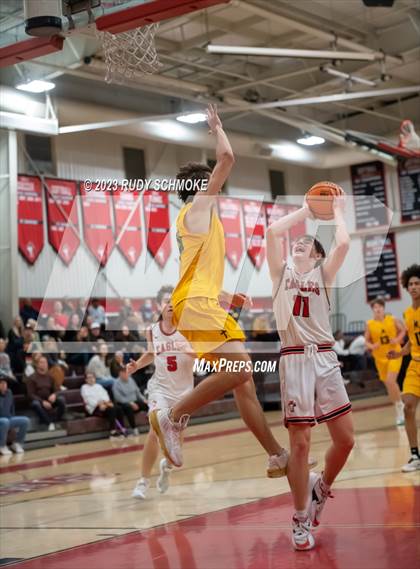 Thumbnail 2 in Bishop Manogue vs. Santa Fe Christian (Torrey Pines Holiday Classic Tip-Off)  photogallery.