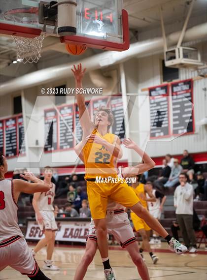 Thumbnail 2 in Bishop Manogue vs. Santa Fe Christian (Torrey Pines Holiday Classic Tip-Off)  photogallery.
