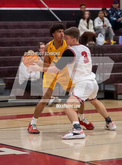 Thumbnail 3 in Bishop Manogue vs. Santa Fe Christian (Torrey Pines Holiday Classic Tip-Off)  photogallery.