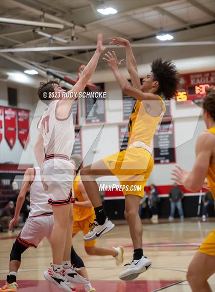Thumbnail 1 in Bishop Manogue vs. Santa Fe Christian (Torrey Pines Holiday Classic Tip-Off)  photogallery.