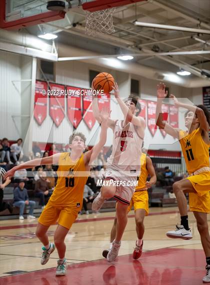 Thumbnail 3 in Bishop Manogue vs. Santa Fe Christian (Torrey Pines Holiday Classic Tip-Off)  photogallery.