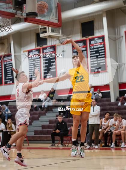 Thumbnail 1 in Bishop Manogue vs. Santa Fe Christian (Torrey Pines Holiday Classic Tip-Off)  photogallery.