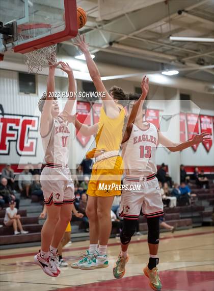 Thumbnail 2 in Bishop Manogue vs. Santa Fe Christian (Torrey Pines Holiday Classic Tip-Off)  photogallery.
