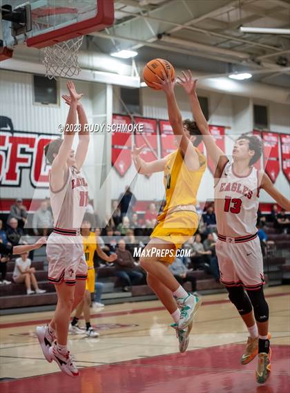 Thumbnail 3 in Bishop Manogue vs. Santa Fe Christian (Torrey Pines Holiday Classic Tip-Off)  photogallery.