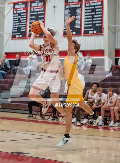 Thumbnail 2 in Bishop Manogue vs. Santa Fe Christian (Torrey Pines Holiday Classic Tip-Off)  photogallery.