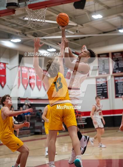Thumbnail 1 in Bishop Manogue vs. Santa Fe Christian (Torrey Pines Holiday Classic Tip-Off)  photogallery.